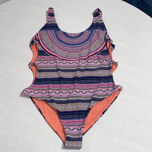 Red Carter Boho Festival One Piece L - Picture 2 of 11